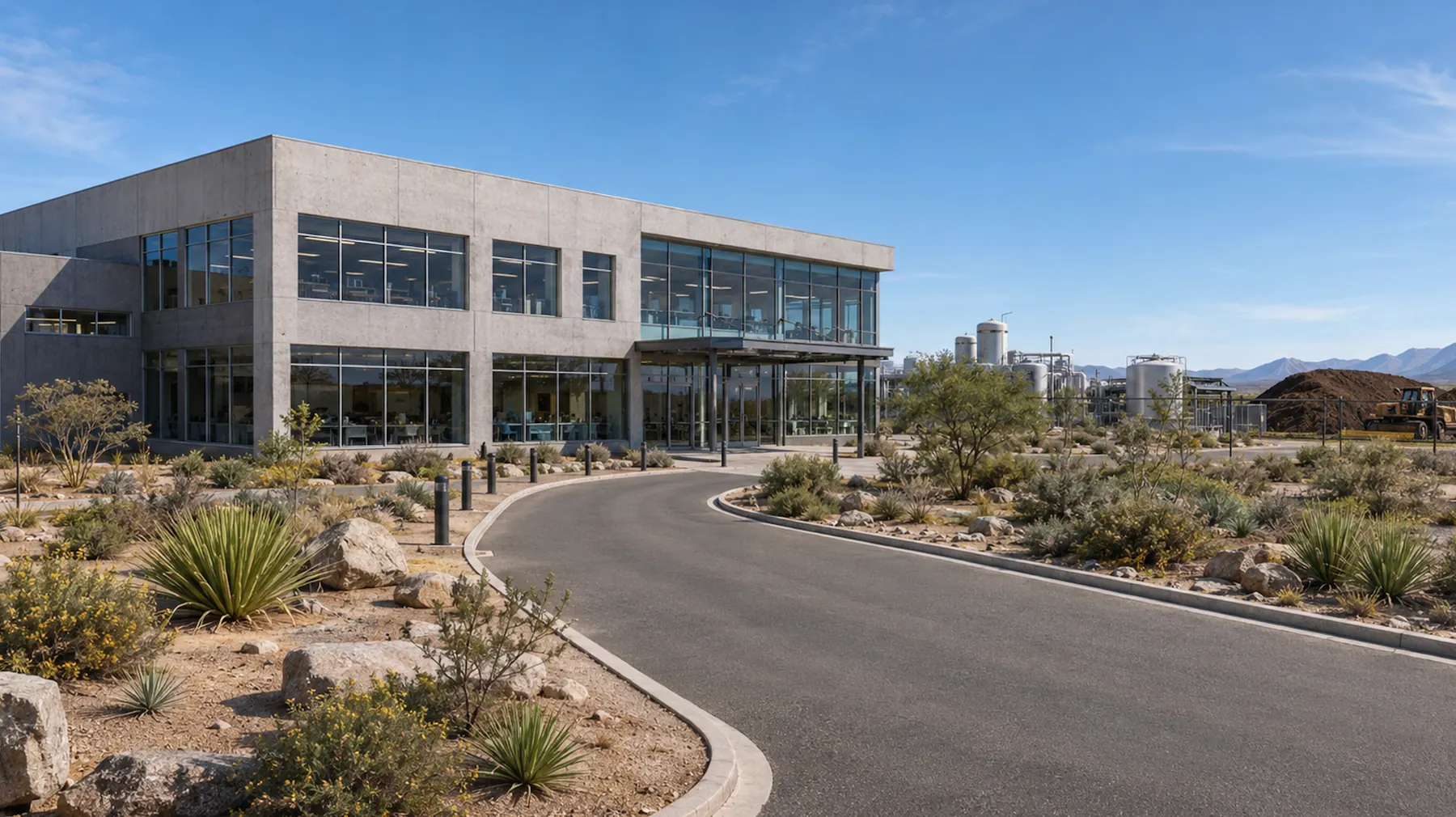 Arizona data center campus concept render